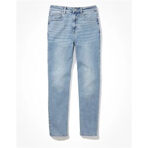 American Eagle AE Stretch Mom Straight Jean sz 4 S Women's